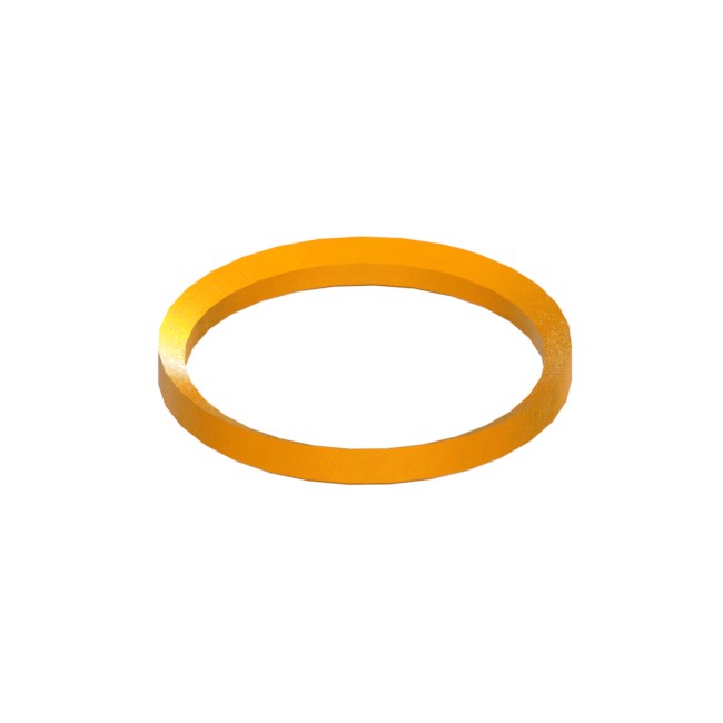 Anellino premi o-ring in ottone per connessione a serraggio meccanico tubo polietilene PN16