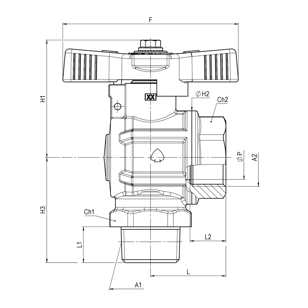 greiner-s-p-a-taps-and-fittings-dept-water-full-bore-right-angle-ball-valve-heavy