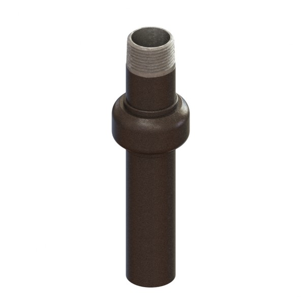 Enbloc steel dielectric joint for users branches PN10 MALE-IRON to be welded