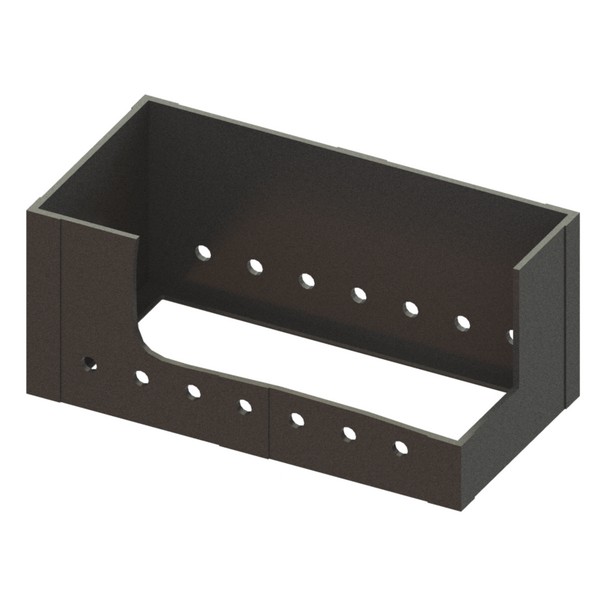 Mega-Pratick drain well in PUR with open bottom, with external manifold pipe, with 7 outlet holes, size 400x805 h=365