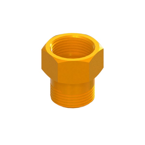 Extension for water meter DN25 L=28.5 MALE-FEMALE