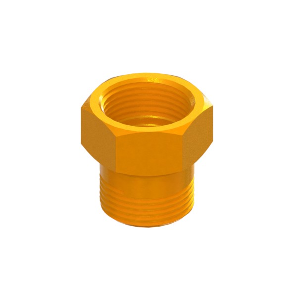 Extension and reducer for water meter L=25 MALE-FEMALE