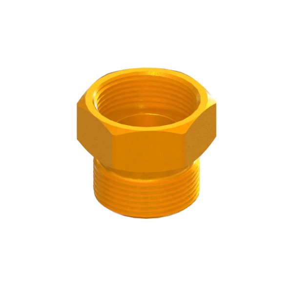 Prolunga per contatore acqua L=28 M-F