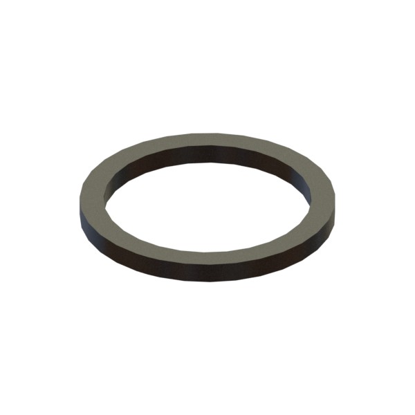 NBR rubber gasket, EN 549 EN 682 approved for 1-1/4” gas connection, size 37.5x30.5x3